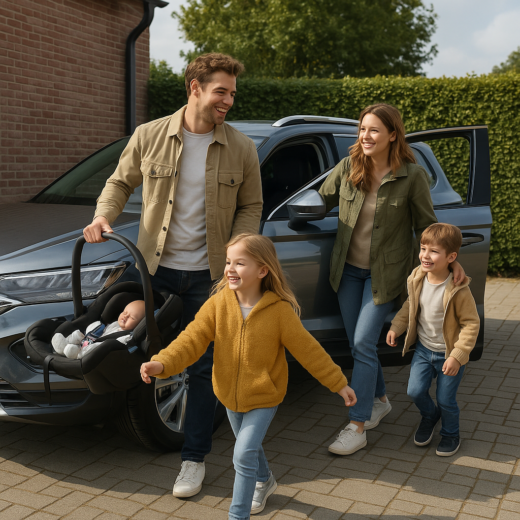 Private lease voor gezinnen: de beste gezinsauto’s op een rij